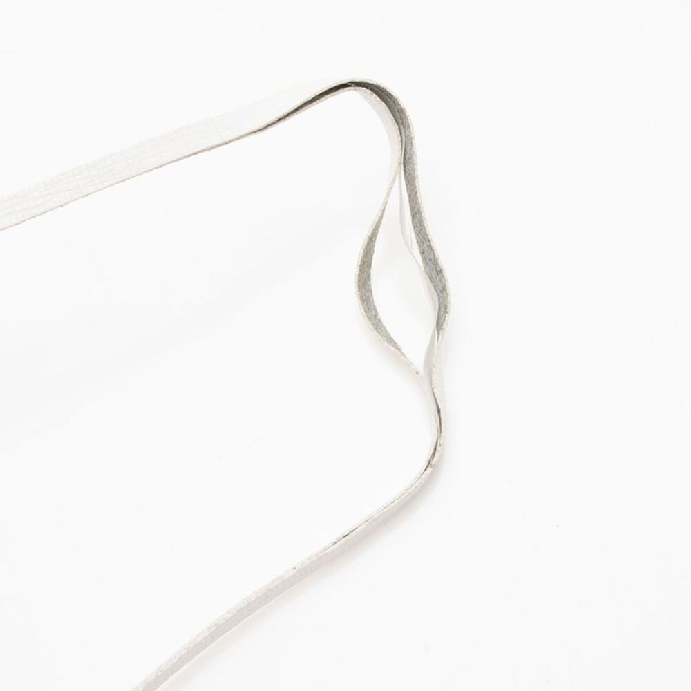 Off-White Leather Binder Clip Shoulder Bag - Picture 14 of 16